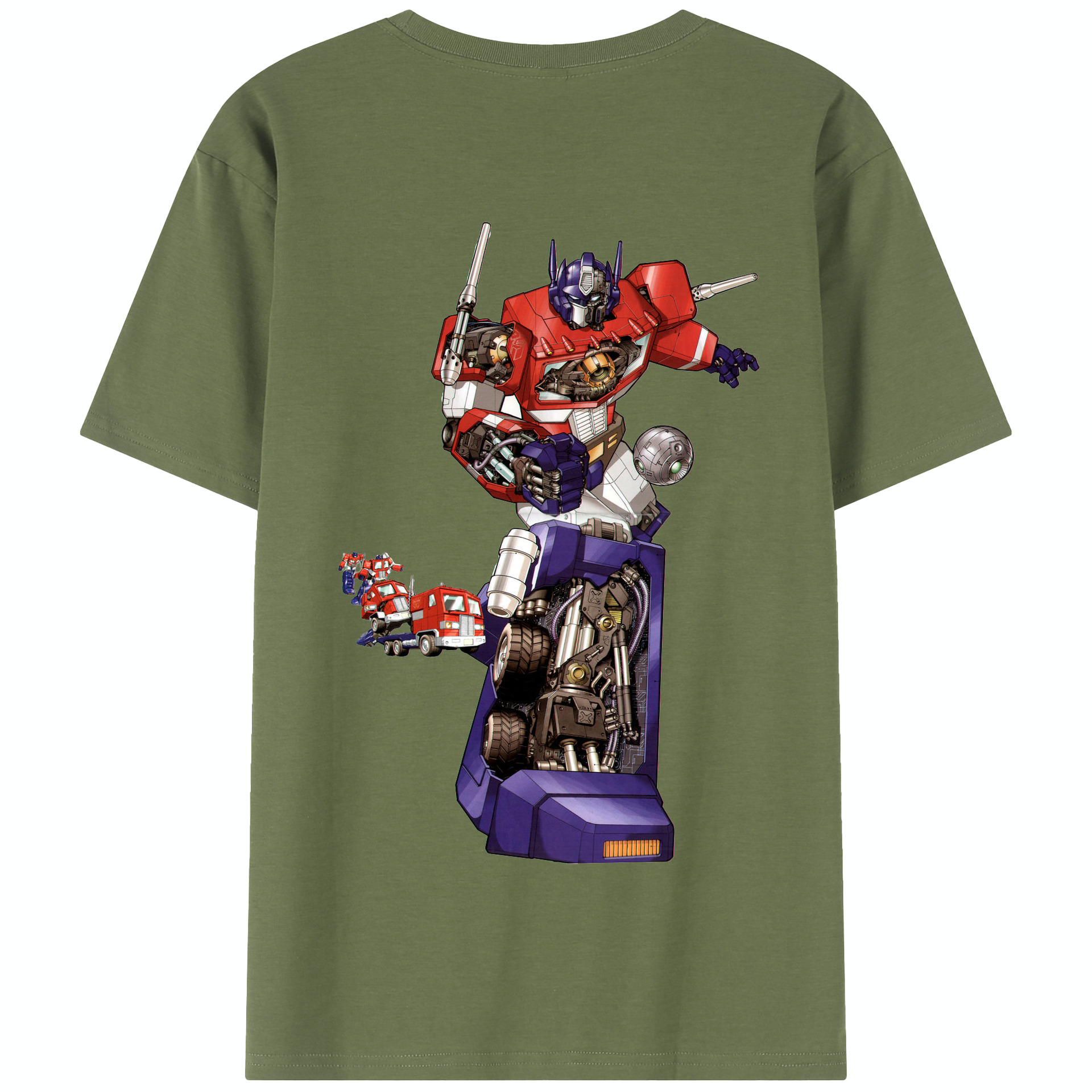 （画像用）  綿100％半袖Tシャツ（背面プリント）